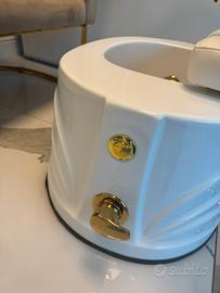 Lavabo idromassaggio cromoterapia per piedi