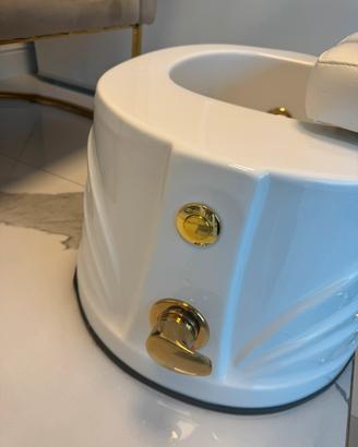 Lavabo idromassaggio cromoterapia per piedi