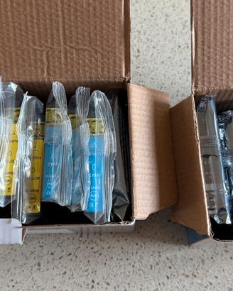 17 cartucce epson compatibili T0711-12-13-14