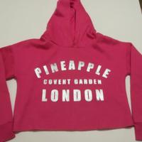 Felpa con cappuccio Pineapple corta, bambina