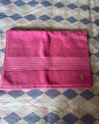 Ralph Lauren Home asciugamano Player rosa nuova