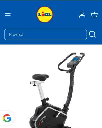 Cyclette bianca