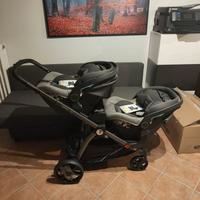 passeggino gemellare Peg Perego ypsi 