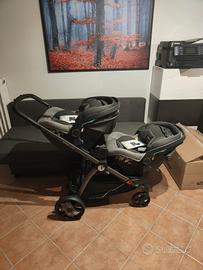 passeggino gemellare Peg Perego ypsi 
