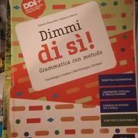 libri italiano e grammatica scuole medie Dimmi di 