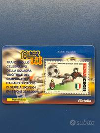 Francobollo Milan Campione d’Italia 2003/2004