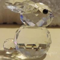Swarovski - coniglio vintage anni 70-80 primo logo