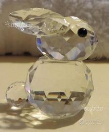 Swarovski - coniglio vintage anni 70-80 primo logo