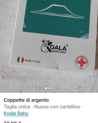 coppette in argento 