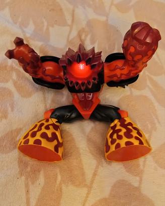 Gigante 22cm Gormiti Signore del vulcano luci suon