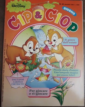 Fumetto comics mensile CIP & CIOP n.44 giugno 1993