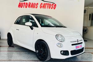 Fiat 500S cabrio 1.2 benzina 69cv anno 2014