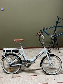 Bici pieghevole elettrica passeggio Nilox