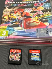 V/Sc Pokemon Diamante Lucente + Mariokart 8 Deluxe