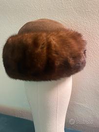Cappello con visone
