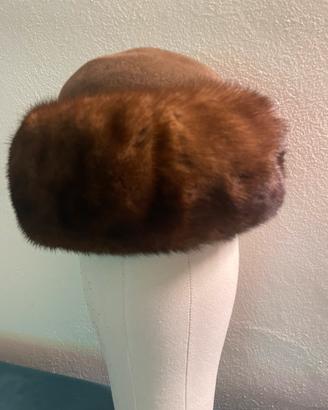 Cappello con visone