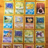 Lotto Pokemon- 1ª ED ITALIANA BASE /JUNGLE/FOSSIL