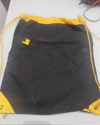 sacca portascarpe Pirelli gialla