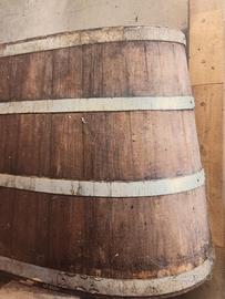 Botte ovale in legno