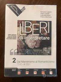9788868895273 LIBERI DI INTERPRETARE 2 Luperini