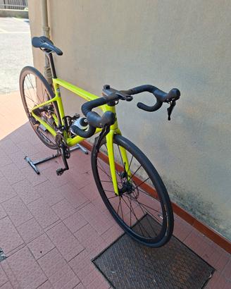 bici da strada, cannondale supersix evo 