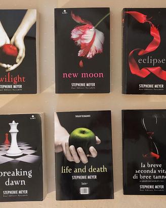 Libri saga "Twilight" vampiri