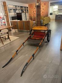 CALESSE in LEGNO PREGIATO per Cavallo