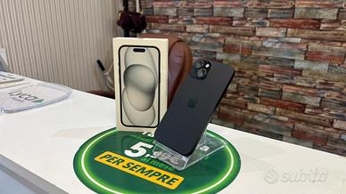 IPHONE 15 256GB NERO - USATO GARANTITO