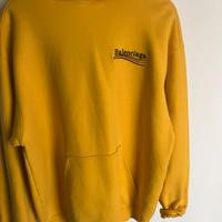 Felpa Balenciaga Gialla Unisex S