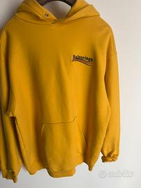 Felpa Balenciaga Gialla Unisex S