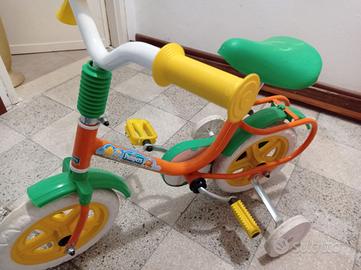 Bicicletta con rotelle