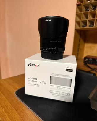 Viltrox 33mm 1.4 stm fujifilm