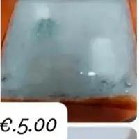 Lampadario quadrato di murano 