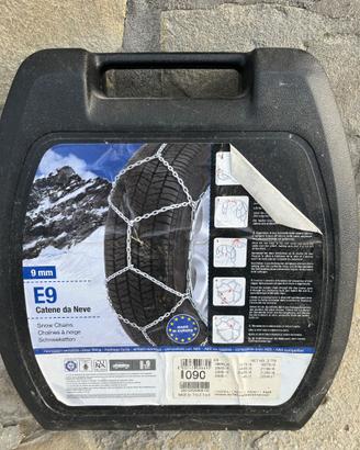 Catene da neve E9-090 come nuove