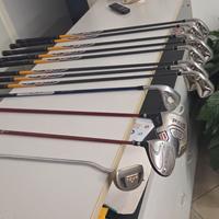 sacca da golf con mazze per mancini