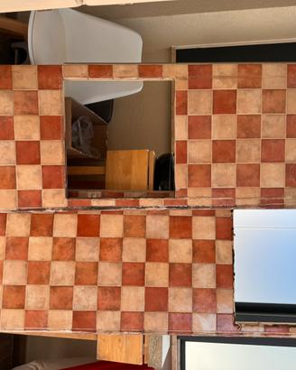 Top cucina muratura 2 pezzi