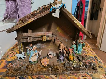 capanna presepe completa 