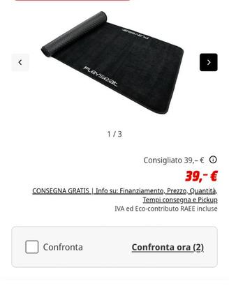 Playseat tappetino simulatore PlayStation Xbox