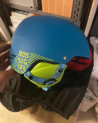 Snow Board+scarponi+casco da Bambino