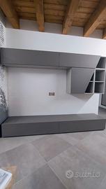 Mobile TV Moderno Grigio Antracite -