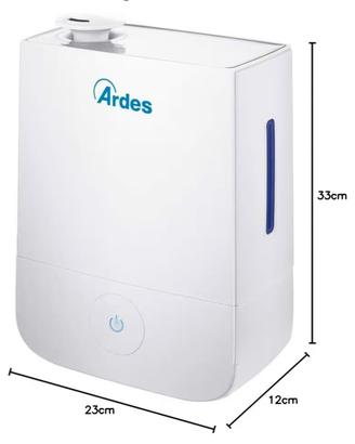 Umidificatore ad ultrasuoni 