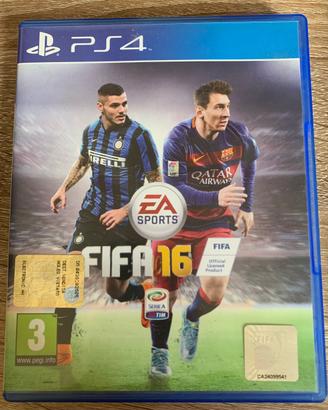Videogioco FIFA 2016 PS4