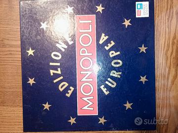Monopoli edizione europea, raro 