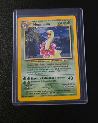 Meganium Holo 11/111 Carta Pokemon  Neo Genesis 
