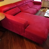 Divano letto con chaise longue