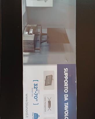 supporto da tavolo per tv da 32 a 70 pollici