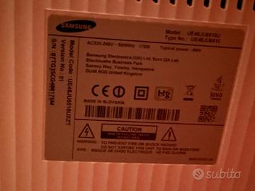 SAMSUNG SMART TV 48" SCHERMO CURVO BIANCO