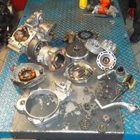 Cota 315 : statore frizione carter leva ingranaggi