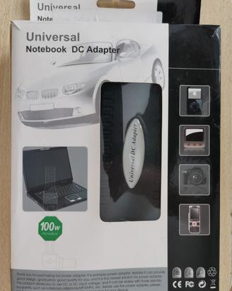 Alimentatore universale da auto per notebook