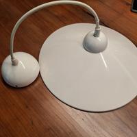 Lampadario bianco vintage